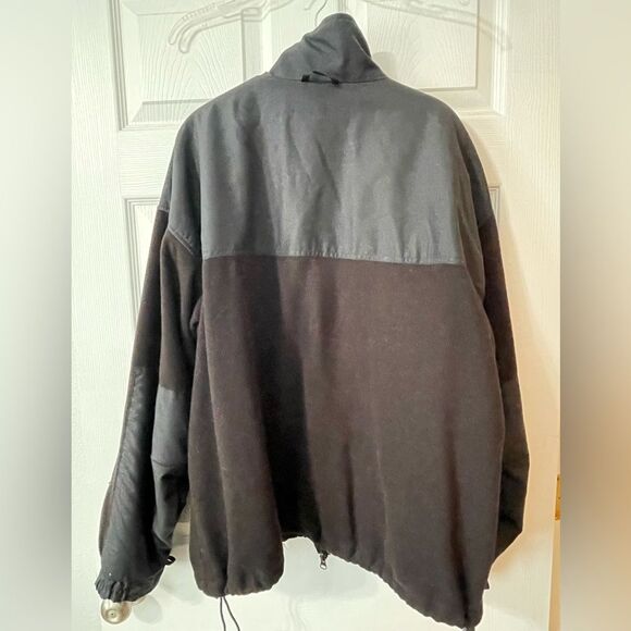 Columbia Titanium Mens size XL Jacket Coat Grey Black Omni Tech Fleece - Picture 10 of 10